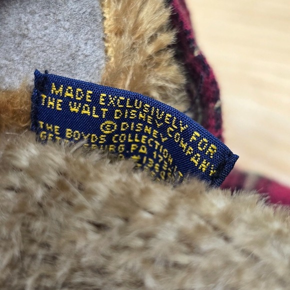 Vintage Boyds Bears Mohair Collection “Pooh” Teddy Plush Pajamas with Tag - Picture 8 of 11